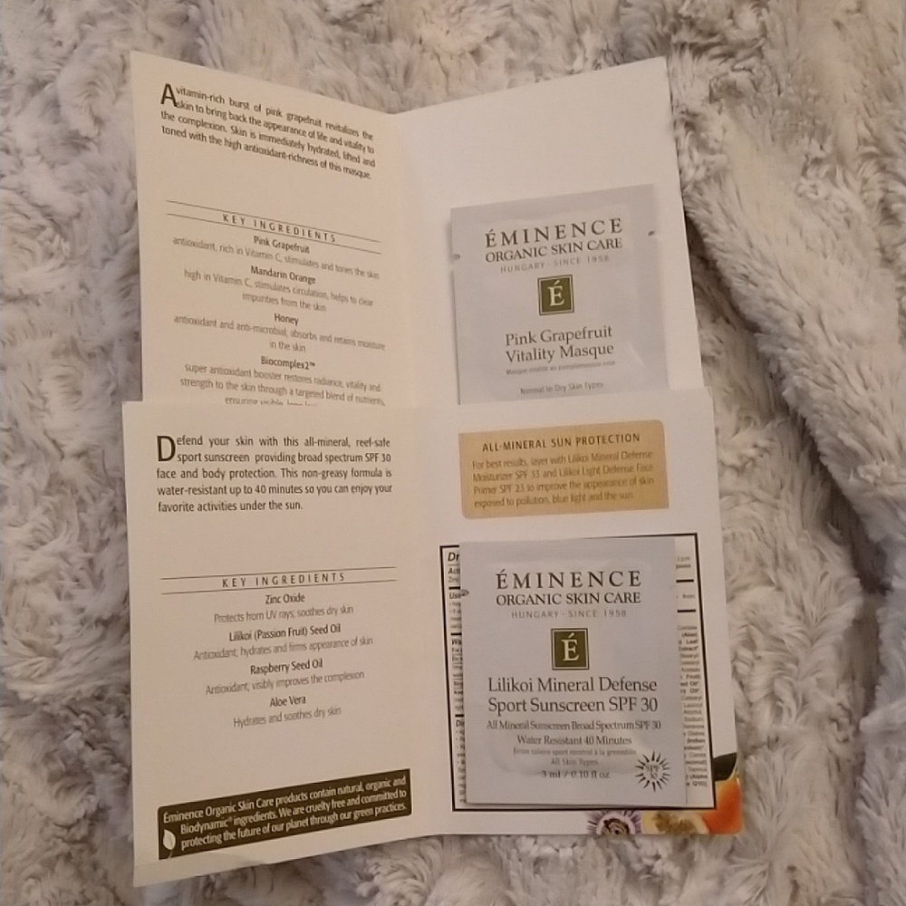 Eminence Sample Bundle! - Picture 7 of 13